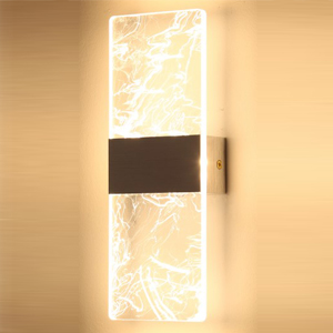 LED acrylic wall lamp